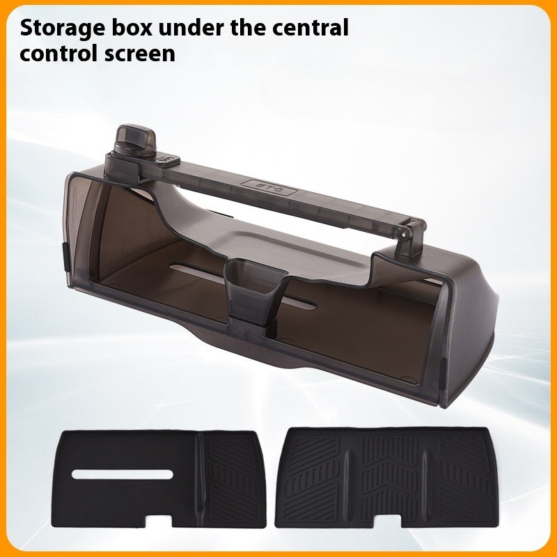Under-Screen Storage Box for Tesla Model 3 (’17–’24), Model 3 Highland(24+), Model Y (’20–’24), Model Y Juniper (25+)