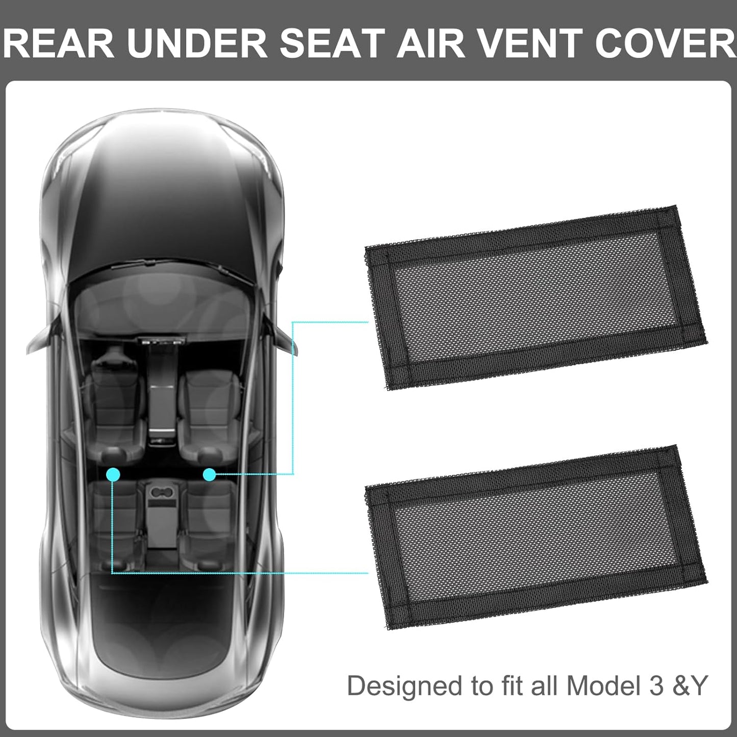 Under-Seat Air Vent Covers