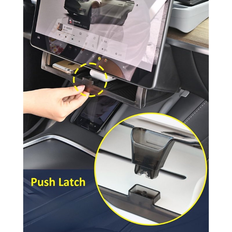 Under-Screen Storage Box for Tesla Model 3 (’17–’24), Model 3 Highland(24+), Model Y (’20–’24), Model Y Juniper (25+)