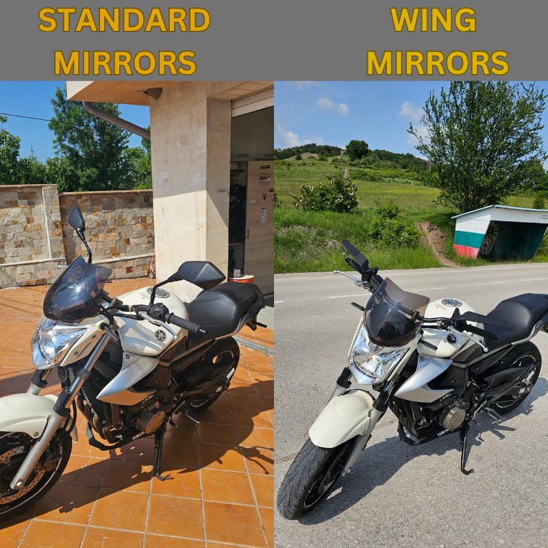 Motorcycle AeroWing Mirrors