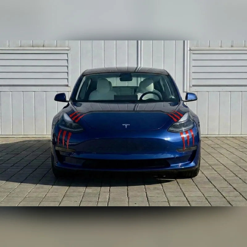 Halloween Claw Scratch Stickers for Tesla