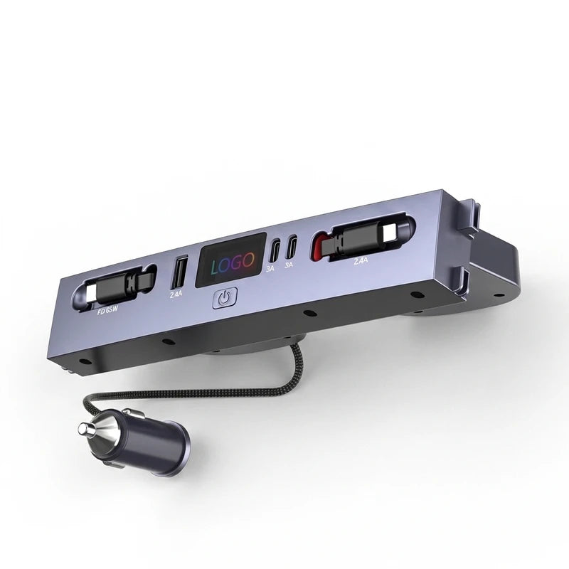 4-in-1 Retractable USB Hub