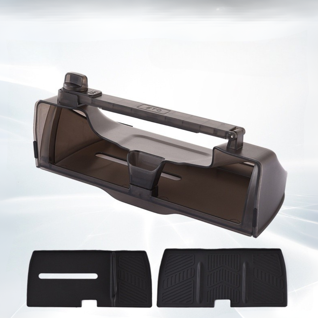 Under-Screen Storage Box for Tesla Model 3 (’17–’24), Model 3 Highland(24+), Model Y (’20–’24), Model Y Juniper (25+)