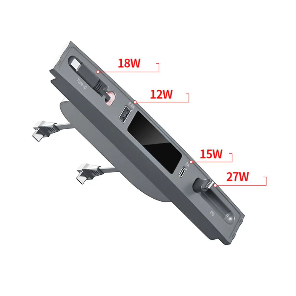 4-in-1 Retractable USB Hub