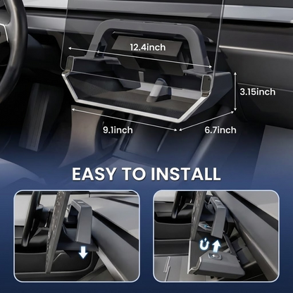 Cyber-Styled Under Display Storage