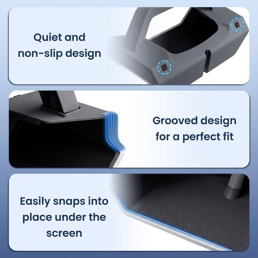 Cyber-Styled Under Display Storage