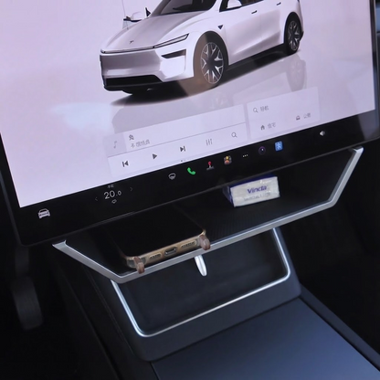 Cyber-Styled Under Display Storage