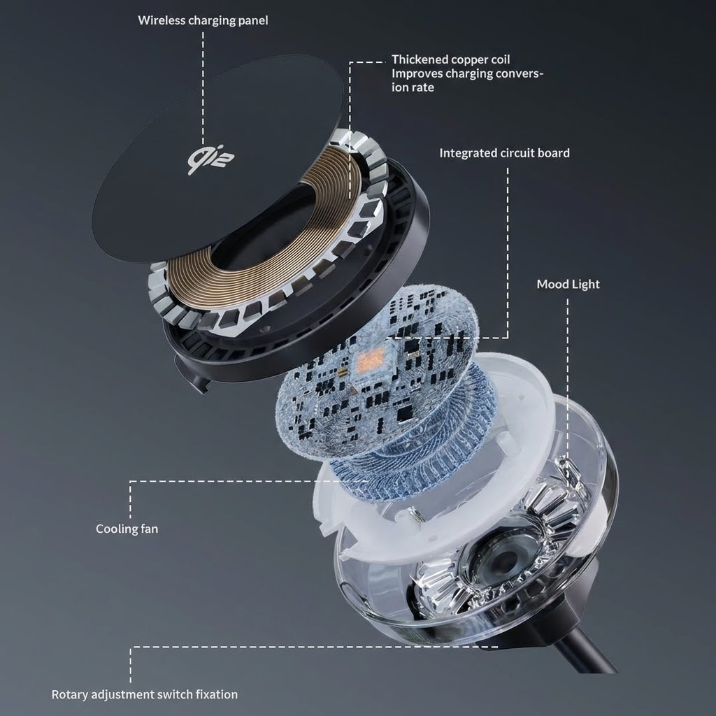 Tesla Qi2 Magnetic Charging Dock