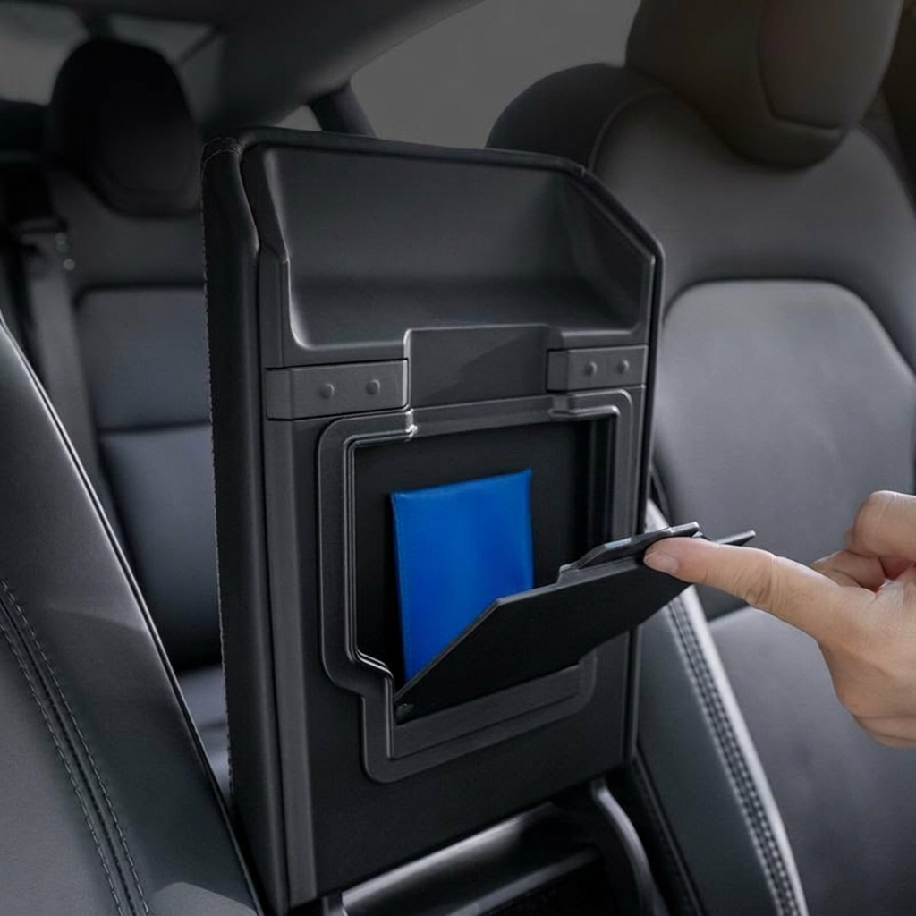 Under-Console Hidden Storage Box