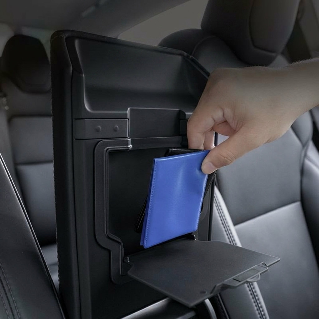 Under-Console Hidden Storage Box