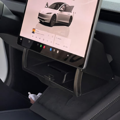 Under-Screen Storage Box for Tesla Model 3 (’17–’24), Model 3 Highland(24+), Model Y (’20–’24), Model Y Juniper (25+)