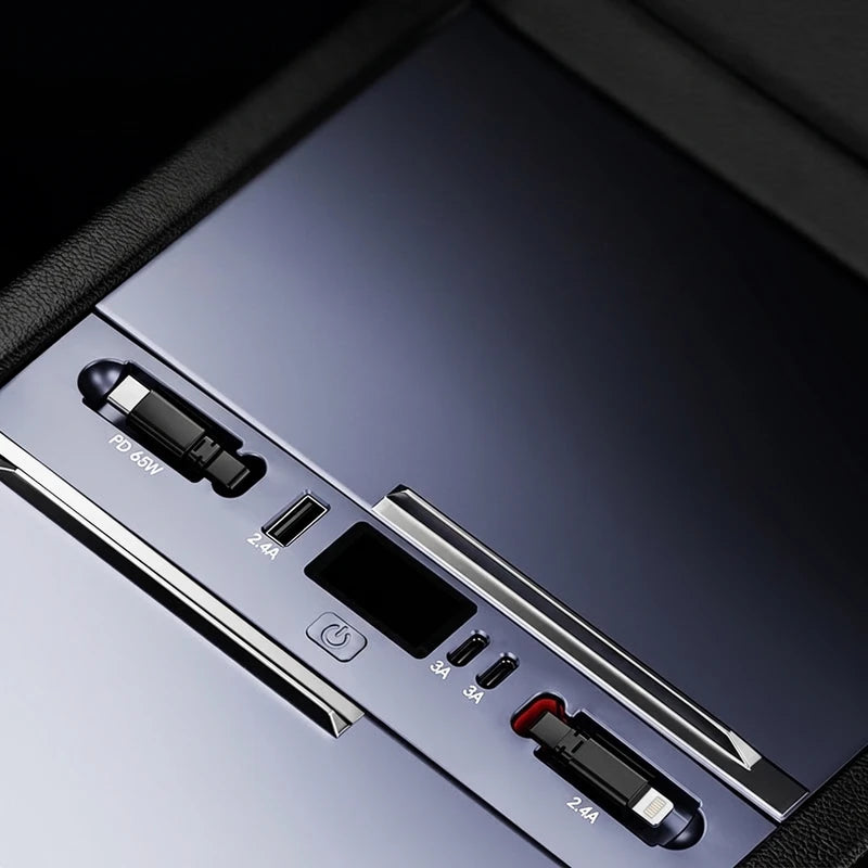 4-in-1 Retractable USB Hub
