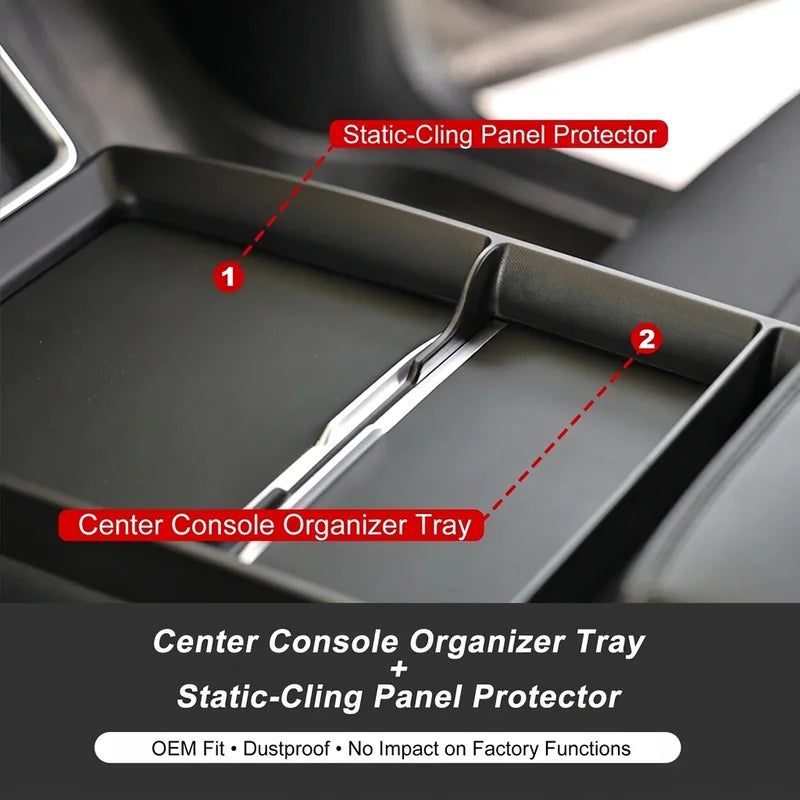 Center Console Tray Organizer