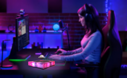 Levitating UFO Galaxy Lamp