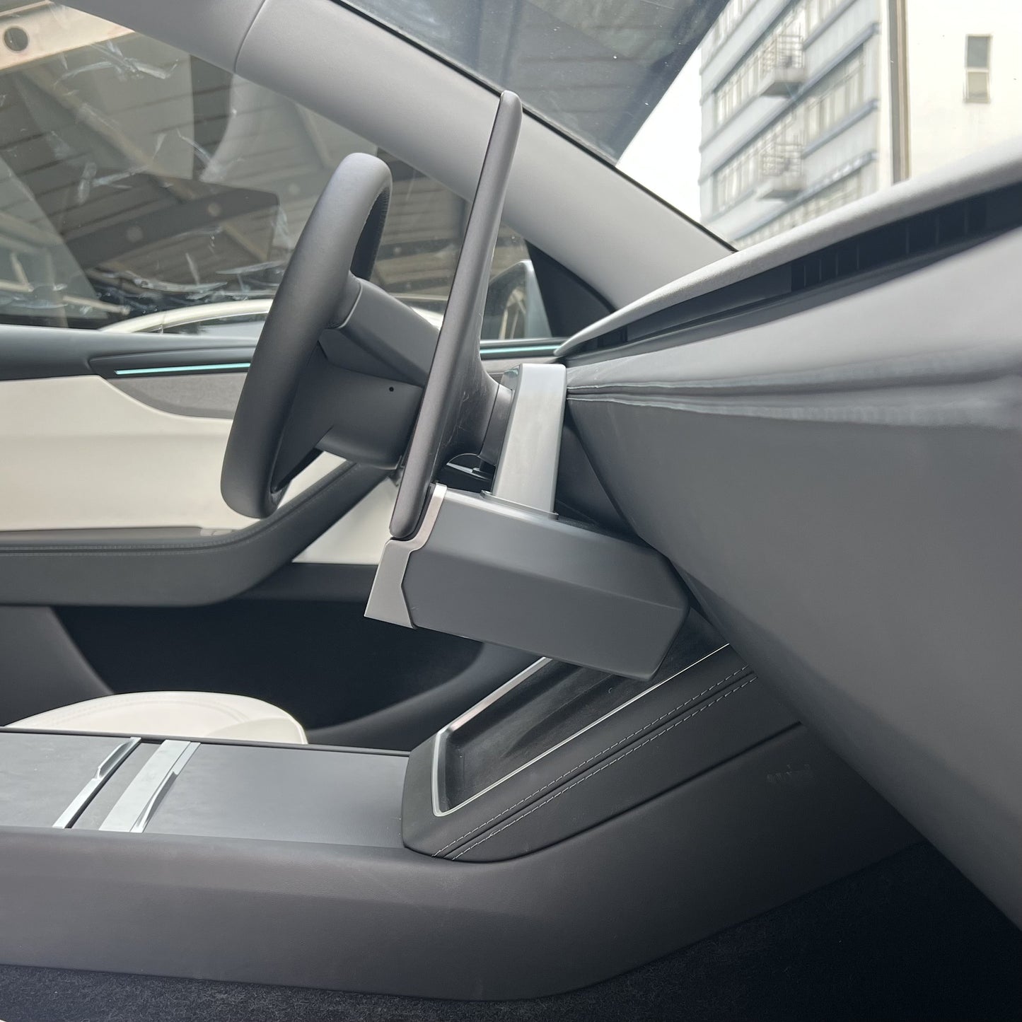 Cyber-Styled Under Display Storage