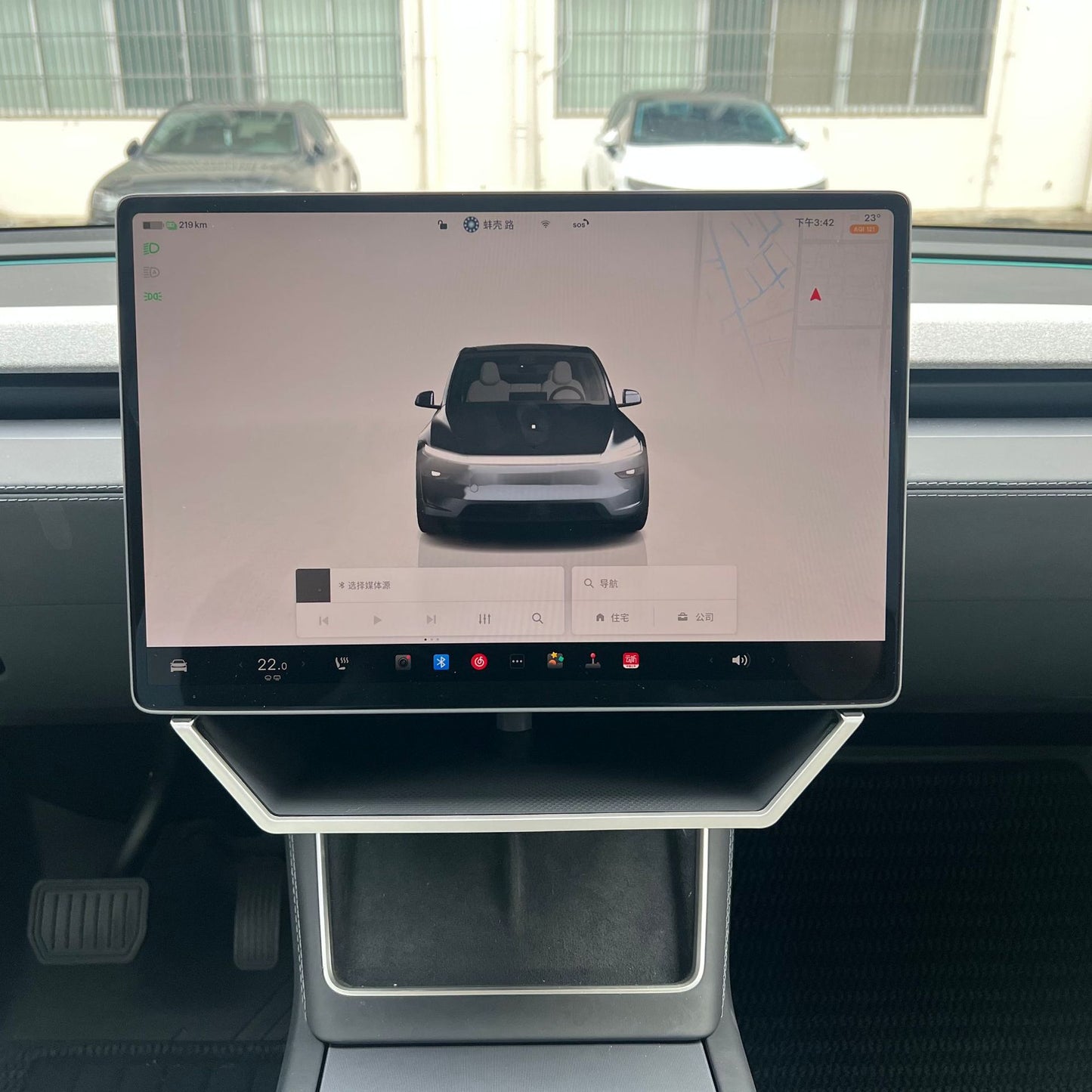 Cyber-Styled Under Display Storage