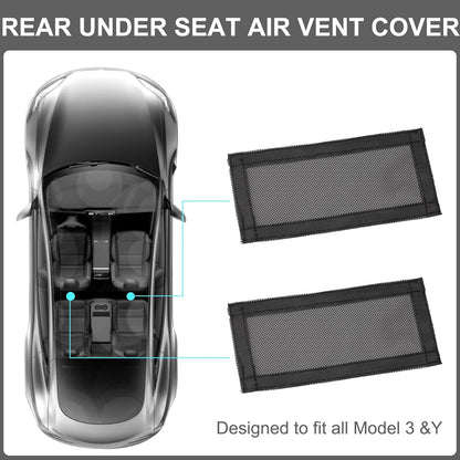 Under-Seat Air Vent Covers