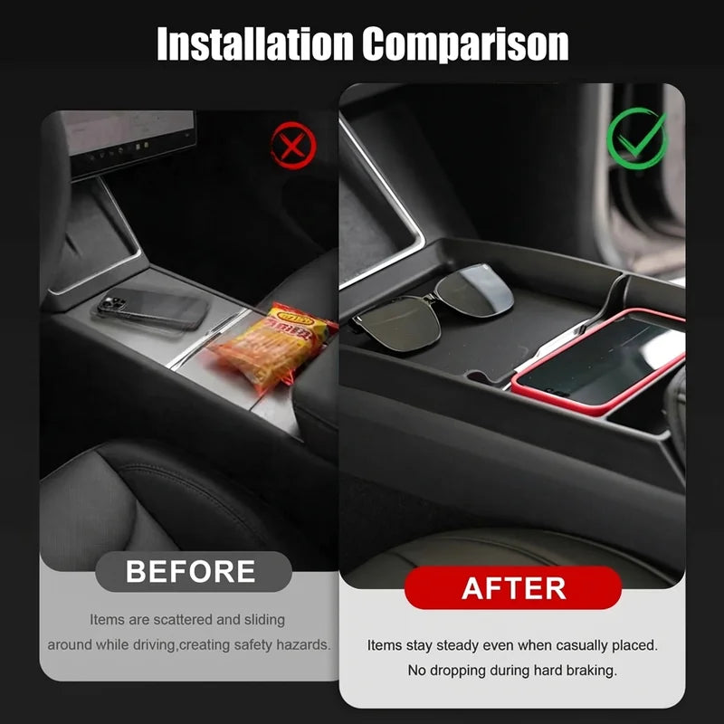 Center Console Tray Organizer