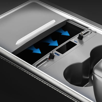 4-in-1 Retractable USB Hub