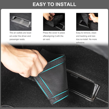 Under-Seat Air Vent Covers