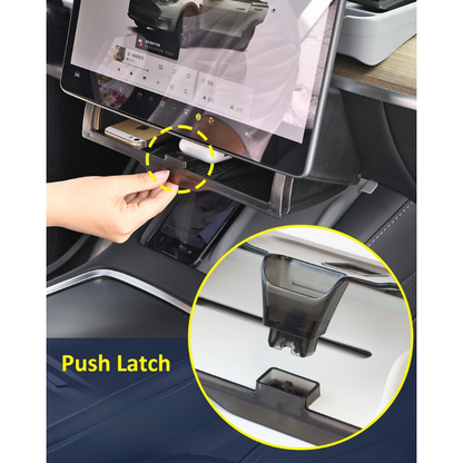 Under-Screen Storage Box for Tesla Model 3 (’17–’24), Model 3 Highland(24+), Model Y (’20–’24), Model Y Juniper (25+)