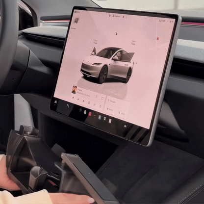 Under-Screen Storage Box for Tesla Model 3 (’17–’24), Model 3 Highland(24+), Model Y (’20–’24), Model Y Juniper (25+)