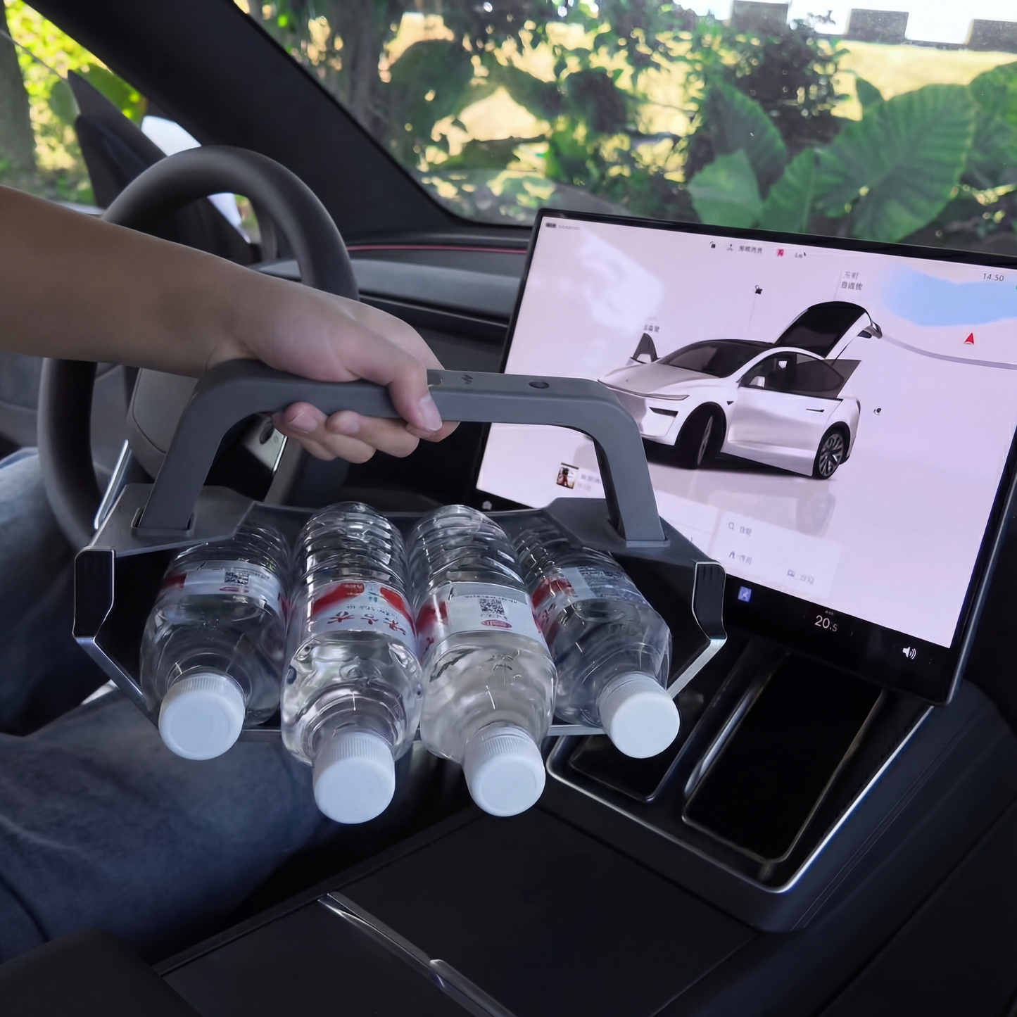 Cyber-Styled Under Display Storage