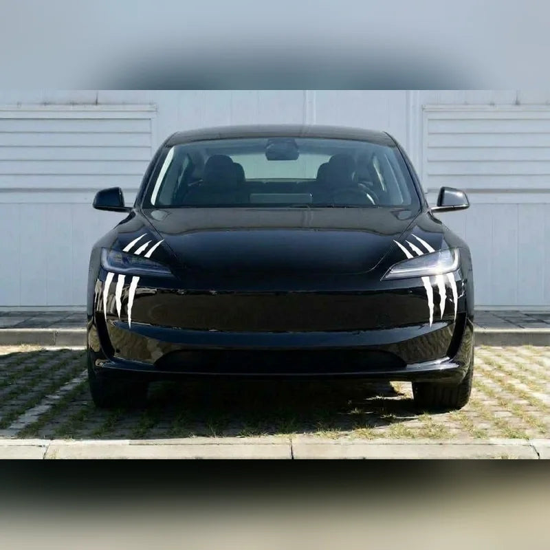 Halloween Claw Scratch Stickers for Tesla
