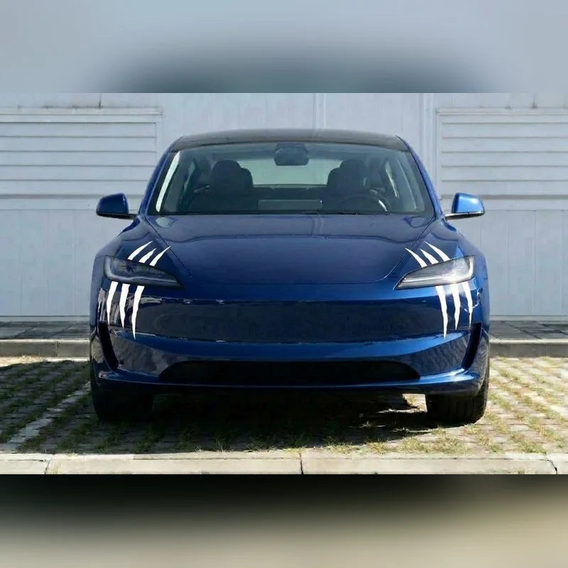 Halloween Claw Scratch Stickers for Tesla