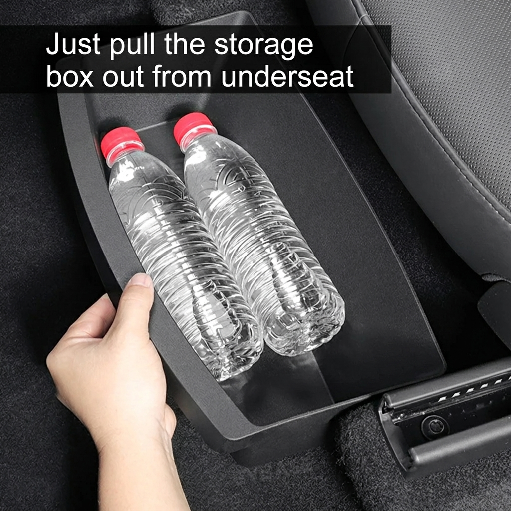 Under-Seat Hidden Storage Box