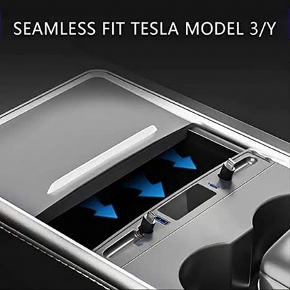 4-in-1 Retractable USB Hub