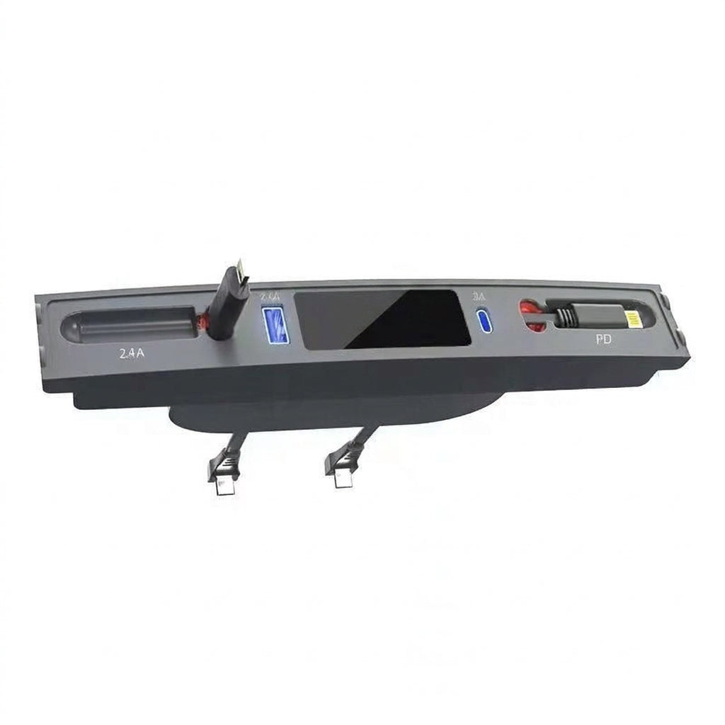 4-in-1 Retractable USB Hub