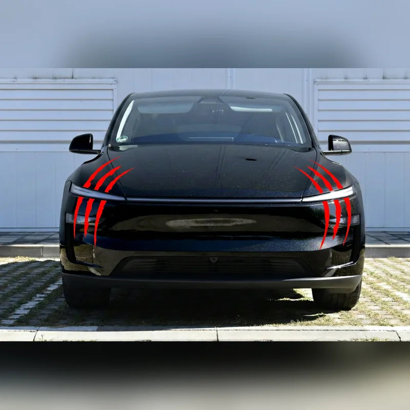 Halloween Claw Scratch Stickers for Tesla