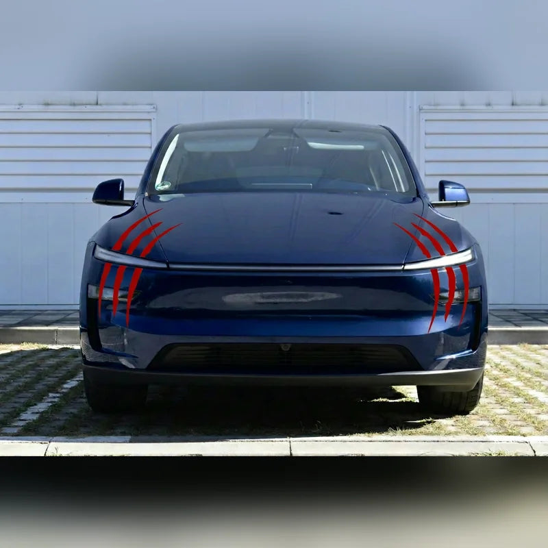 Halloween Claw Scratch Stickers for Tesla