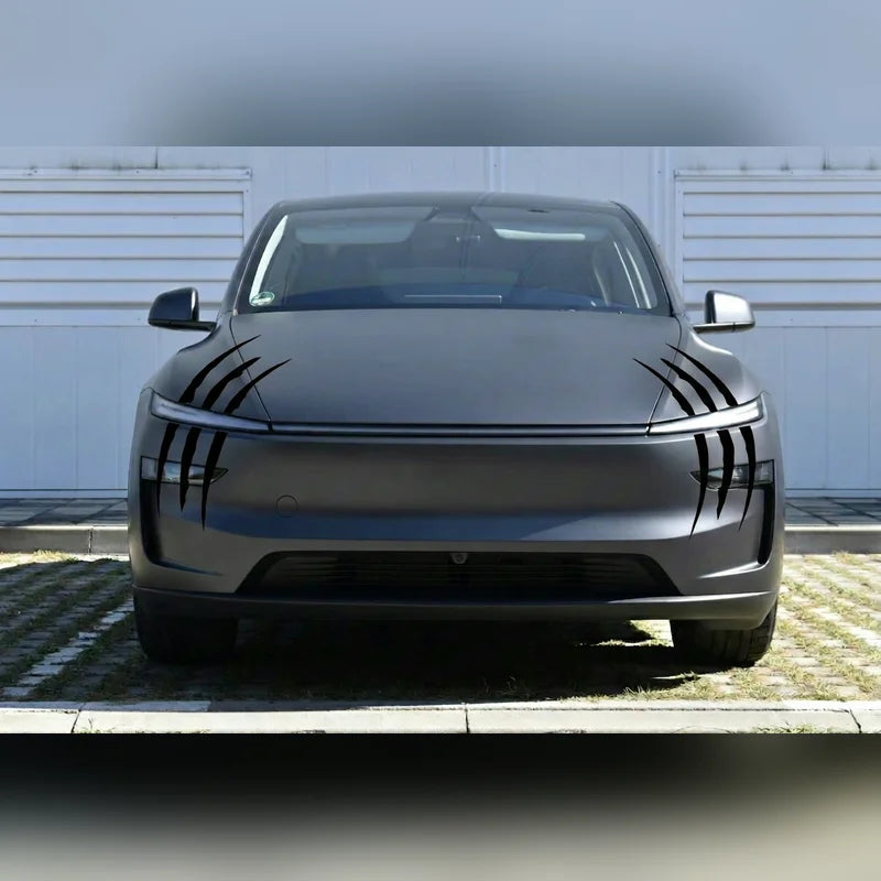 Halloween Claw Scratch Stickers for Tesla