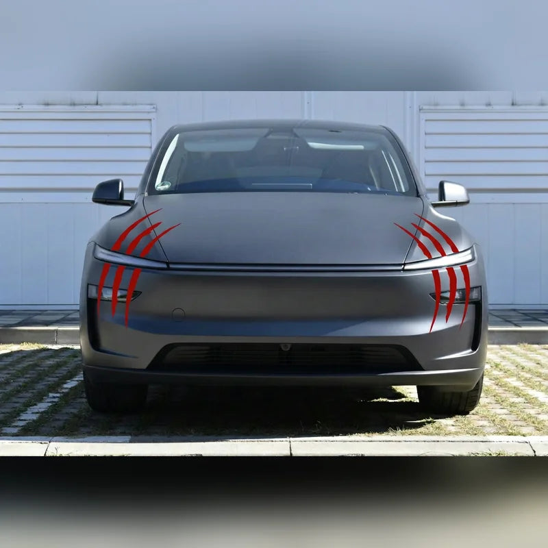 Halloween Claw Scratch Stickers for Tesla