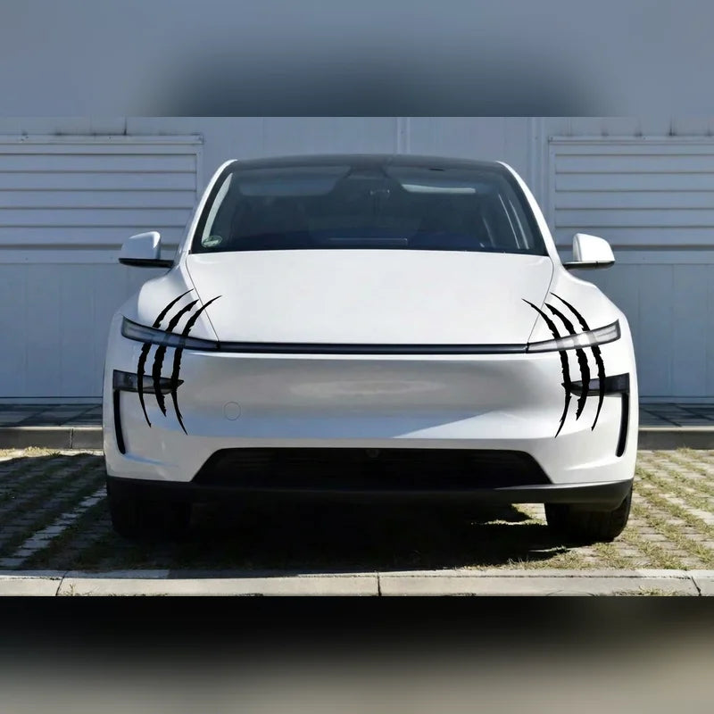 Halloween Claw Scratch Stickers for Tesla