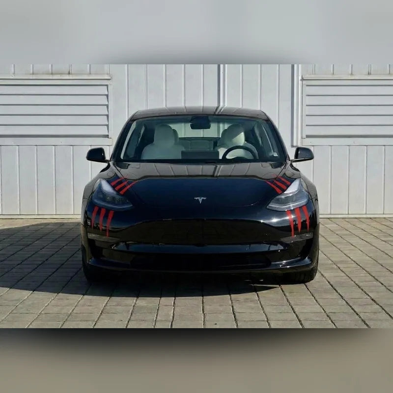Halloween Claw Scratch Stickers for Tesla