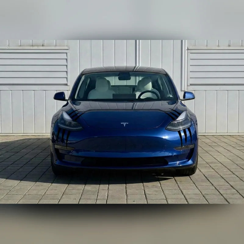 Halloween Claw Scratch Stickers for Tesla