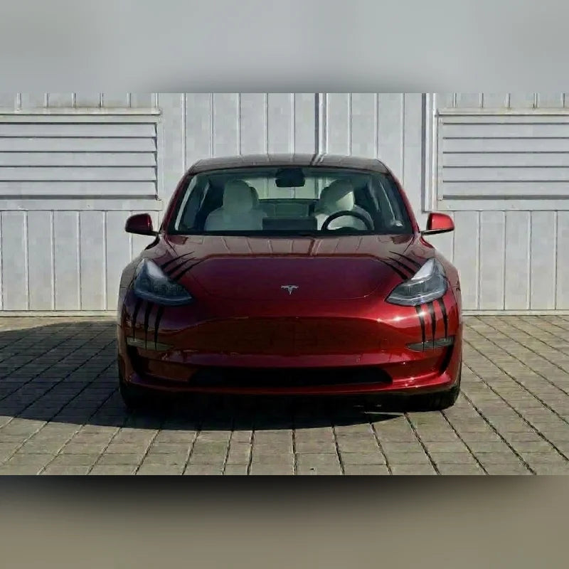 Halloween Claw Scratch Stickers for Tesla