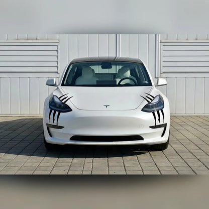 Halloween Claw Scratch Stickers for Tesla
