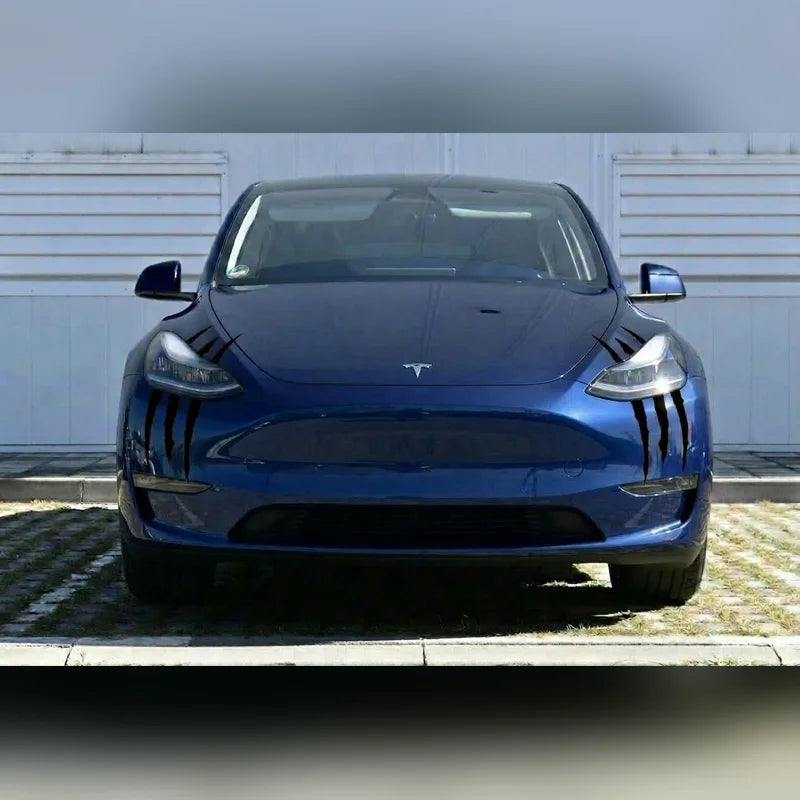 Halloween Claw Scratch Stickers for Tesla