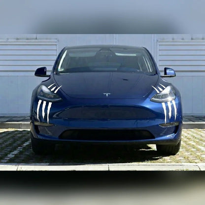 Halloween Claw Scratch Stickers for Tesla
