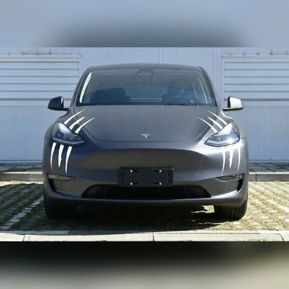 Halloween Claw Scratch Stickers for Tesla