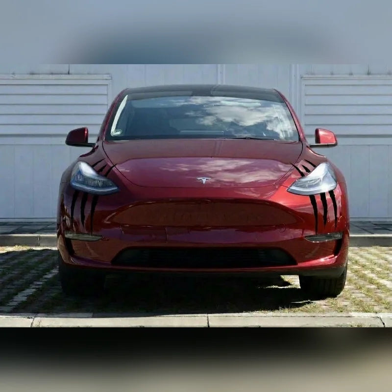 Halloween Claw Scratch Stickers for Tesla