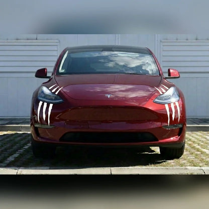 Halloween Claw Scratch Stickers for Tesla