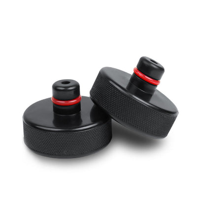 Tesla rubber jack pad on lift point
